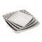 Hello Honey® Matte White Square Stoneware Scalloped Edge Serving Dish Set